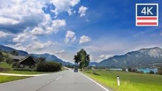 Drive to Seefeld Town Tirol region in Austria [upl. by Aicnetroh159]