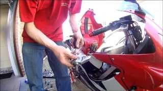 How To cam chain tensioner CBR600F 02 [upl. by Marlea]