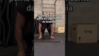 Eu antes do treino de pernas em algum canto da academia [upl. by Ellednek]