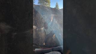 Arsenic Sauce V5  Christmas Valley Lake Tahoe Bouldering [upl. by Kolosick]