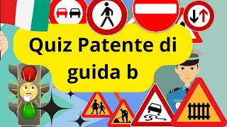 Quiz Patente di guida b 2024  simula lesame per la patente ✅🎯 [upl. by Basil]