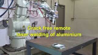 Remote laser welding of aluminium [upl. by Nylirrej]