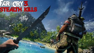 Far Cry 3 Stealth Kils GamePlay Walkthrough No  Commentry [upl. by Drusi662]