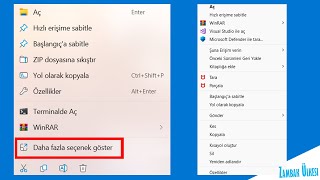 Daha Fazla Seçenek Göster i kaldırma  Windows 11 Sağ Tık Eski Haline Getirme [upl. by Yrnehnhoj]