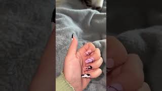 Kitty amp Nails Original Video 🌚 Kitty nails [upl. by Kitti623]