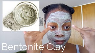 🇿🇦Bentonite Clay  Face Mask  First Impressions  South African Youtuber [upl. by Atsylac]