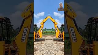 JCB WORKING 🚜👹👺🤡🧐😱excavatorjcb tractor [upl. by Estus]