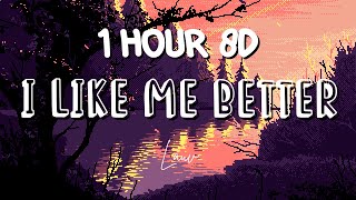 1 HOUR w Lyrics I Like Me Better by Lauv quotI like me better when Im with youquot 8D [upl. by Brelje371]