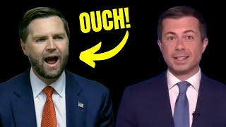 Pete Buttigieg Totally Embarrasses JD Vance [upl. by Lohcin]