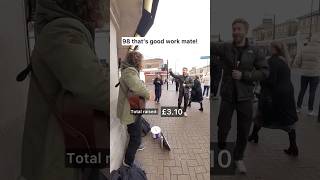 Station 98 Balham london busking busker donation [upl. by Ardnossak]