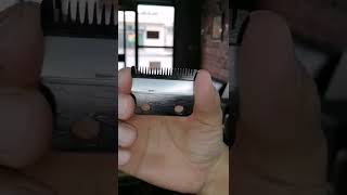 cómo afilar cuchillas de máquina para cortar cabello💈💥 Técnica súper fácil barberia barbershop 🇨🇴 [upl. by Sirdna]