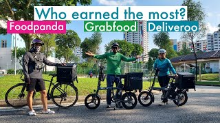 S4EP12 How is Foodpanda vs GrabFood vs Deliveroo order amp earnings We finally got the answer [upl. by Errised]