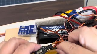 Setting up an external gyro in an FrSky X20S transmitter with Ethos  Hobby Eagle A3 Lite [upl. by Singhal879]