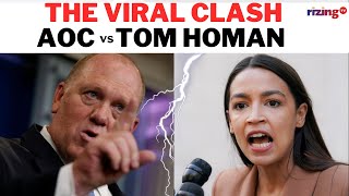 When Trumps New Border Czar Went HeadToHead With AOC  RizingTV [upl. by Joni41]