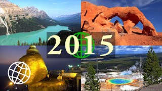 2015 Rewind Amazing Places on Our Planet in 4K 2015 in Review [upl. by Ruamaj]