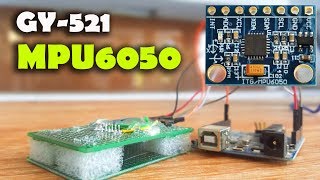 MPU6050 Arduino Wiring Library and Code to find the Angle “GY521” [upl. by Ekram]