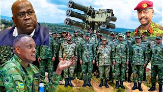 RDF Ikoze Amateka na UGANDA Kumupaka CONGO Byakomeye M23 Irashe RUBAYA TSHISEKEDI AGIYE KWICA Nangaa [upl. by Harold899]