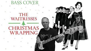 The Waitresses  Tracy Wormworth  quotChristmas Wrappingquot  bass cover [upl. by Even]