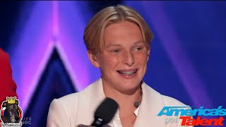 Reid WIlson Judges Comments  Americas Got Talent 2024 Semi Final Performance S19E17 [upl. by Jacobsen]