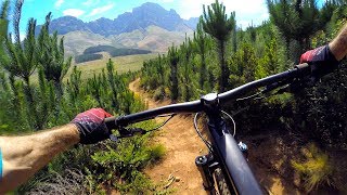 Welp good luck topping this one  Mountain Biking Jonkershoek in South Africa [upl. by Yennaiv]