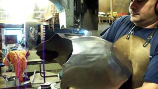 FC 170 front cab corner fabrication part 1 [upl. by Yelhs]