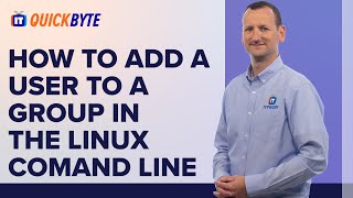 How to Add a User to a Group in the Linux Command Line  An ITProTV QuickByte [upl. by Alleirbag]