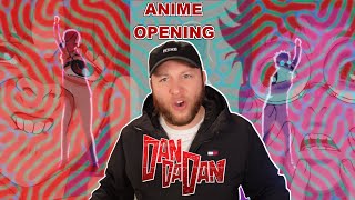 FIRST TIME REACTION TO THE DAN DA DAN ANIME OPENING [upl. by Divad429]