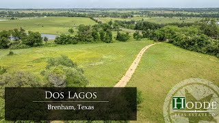 54 Acres 2 Ponds Main Home and a Workshop Brenham Texas  Hodde Real Estate Co [upl. by Nnilsia]