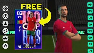 HOW TO TRAIN FREE PEPE MAX LEVEL  EFOOTBALL 2024 MOBILE [upl. by Ainomar]