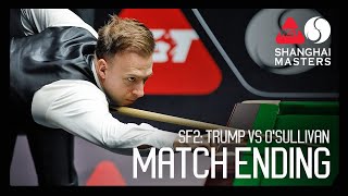 TRUMP Ends OSullivan Streak To Reach Final 🔥  Shanghai Masters 2024 [upl. by Dewie517]