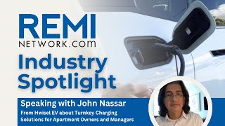 HWISEL EV John Nassar on EV Charging and Apartment Buildings [upl. by Toblat215]