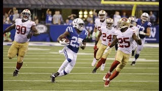 Marlon Mack Week 5 Highlights  Colts vs 49rs [upl. by Leoine]