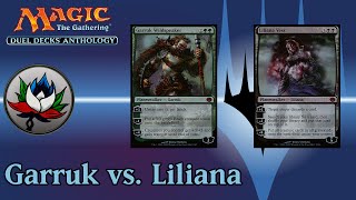 Duel Decks Anthology – Garruk vs Liliana Deck Tech and Review [upl. by Assirolc]