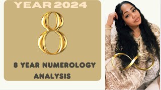 ✨YEAR 2024 Number 8 YEAR NUMEROLOGY OUTLOOK [upl. by Omsare]