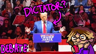 HEATED Debate On Trump Being A Dictator Gets Me BANNED  TikTok Live Debate [upl. by Orodisi]