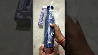 Apollo Pharmacy Stainless Steel Water Bottle review  Branded Water Bottle 🔥🔥 shorts [upl. by Nitsrek]