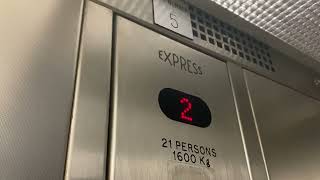 Express Lift Tallaght University Hospital Tallaght Dublin [upl. by Sirhc]