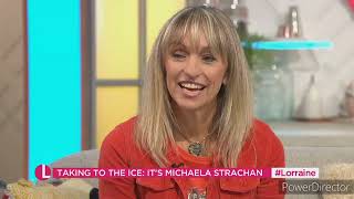 Michaela Strachan Is Joining Dancing On Ice 2025  Lorraine Announcement 31024 [upl. by Eirffej]