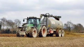 Fendt 716 amp 411 At Work [upl. by Ahsieyn]