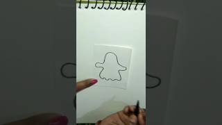 Bhoot wale drawing 😱👻😱easy art bhutiya drawing 😱drawing art shorts viral Advud art [upl. by Breskin]