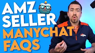 FAQs Amazon Sellers Have With ManyChat Messenger Bots [upl. by Repotsirhc]