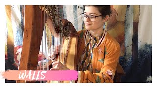 WALLS  KINGS OF LEON  HARP COVER [upl. by Nairot]