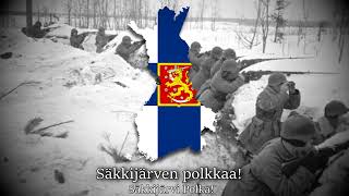 quotSäkkijärven polkkaquot Finnish Patriotic War Song Lyrics [upl. by Gosser]