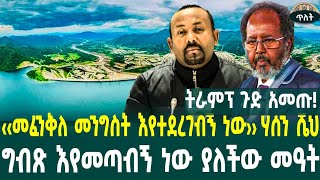 ‹‹መፈንቅለ መንግስት እየተደረገብኝ ነው›› ሃሰን ሼህግብጽ ከኢትዮጵያ እየመጣብኝ ነው ያለችው መዓት ትራምፕ ጉድ አሰሙ ለሶሪያ December 9 2024 [upl. by Romeo]