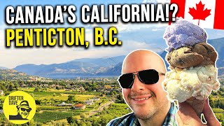 Welcome to Canadas quotCaliforniaquot 😎 Summer in Penticton British Columbia amp the Okanagan Valley 🇨🇦 [upl. by Gottuard]