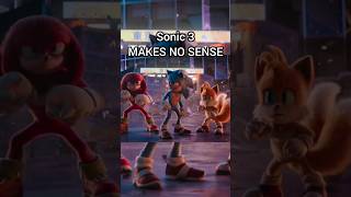 Sonic 3 made a BIG MISTAKE shorts [upl. by Earased381]