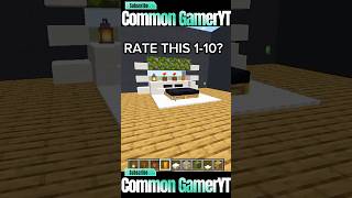 CLASSIC BED DESIGN IN MINECRAFT viral trending ytshorts [upl. by Kenaz]