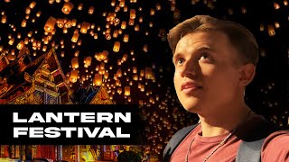 Chiang Mai Thailand Lantern Festival experience  Yi Peng Vlog [upl. by Wagshul]