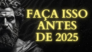 13 hábitos ESTÓICOS para PRATICAR em 2025  Estoicismo [upl. by Tega]