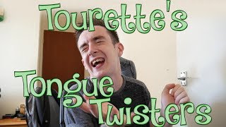 Tongue twister with Tourettes Syndrome isnt easy But its really FUNNY [upl. by Dahsraf]